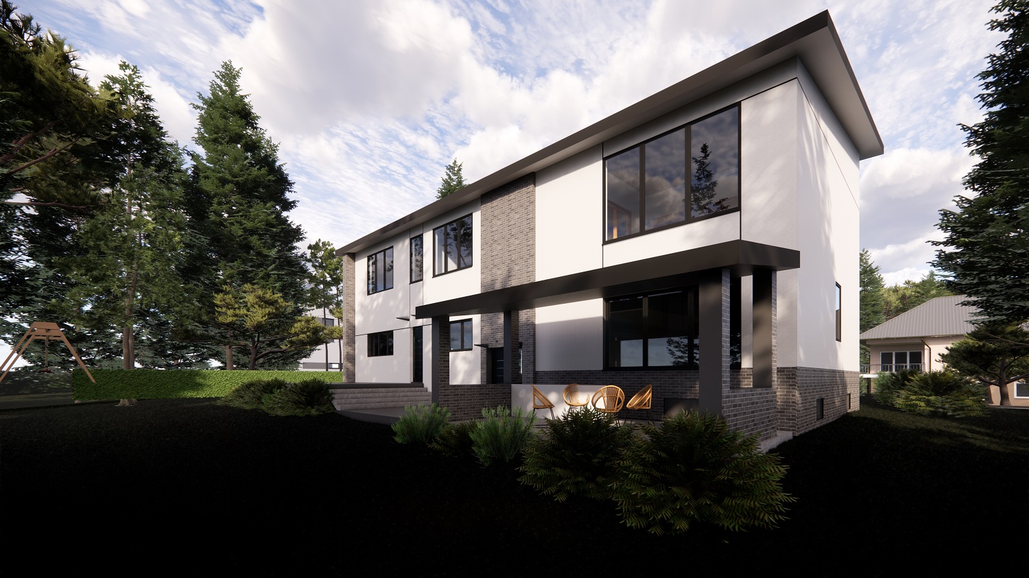 Mohana Homes exterior detail